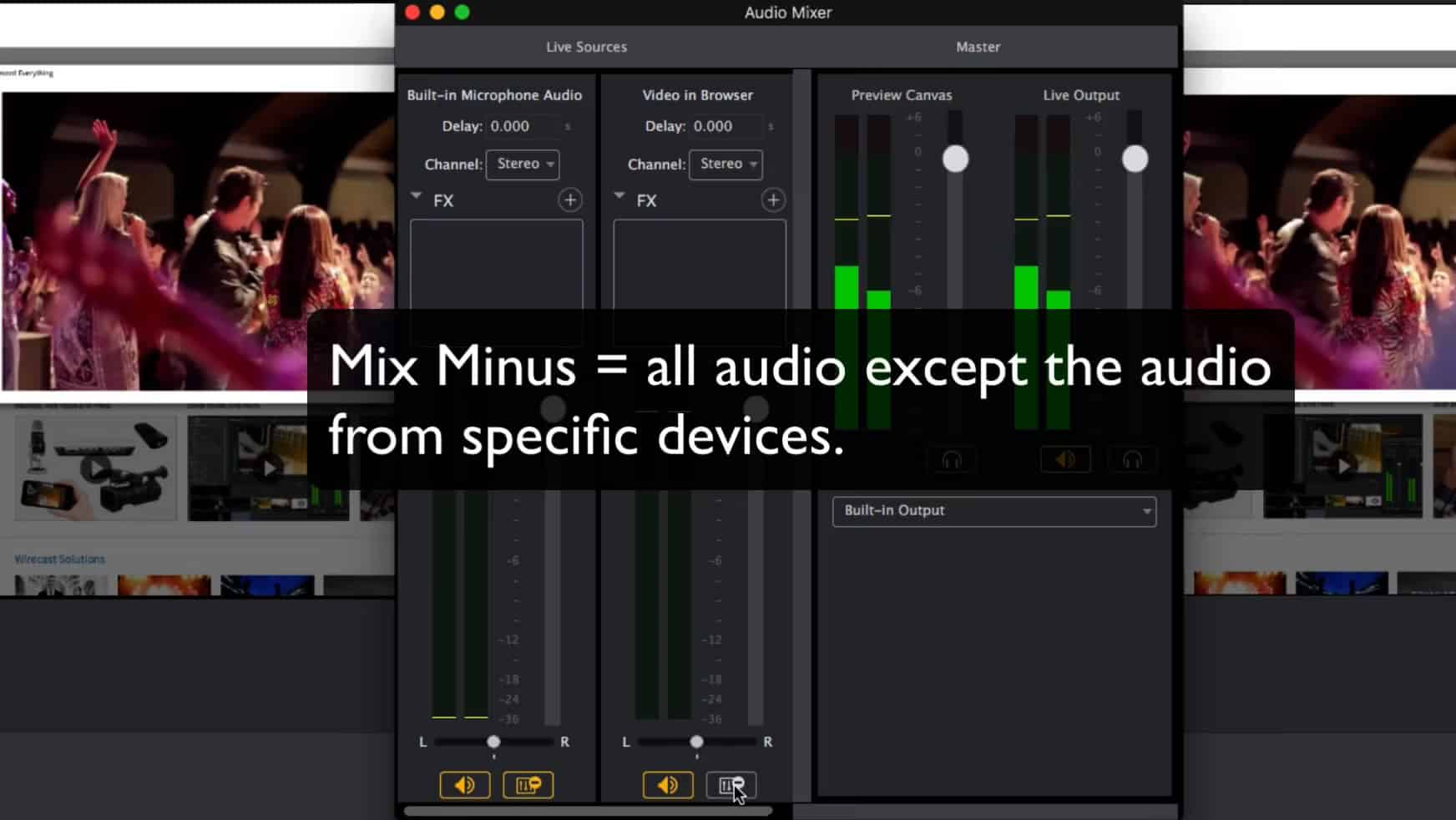 MixMinus Wirecast