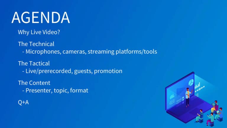 Reaching Your Audience Webinars and Live Shows