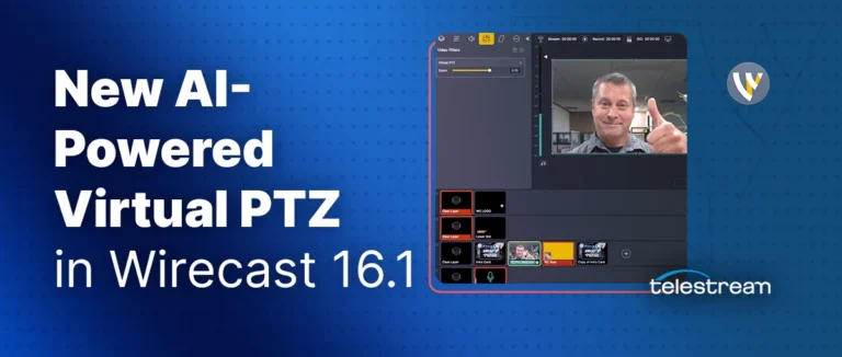 Wirecast Update Introduces New AI-Powered Production Tools
