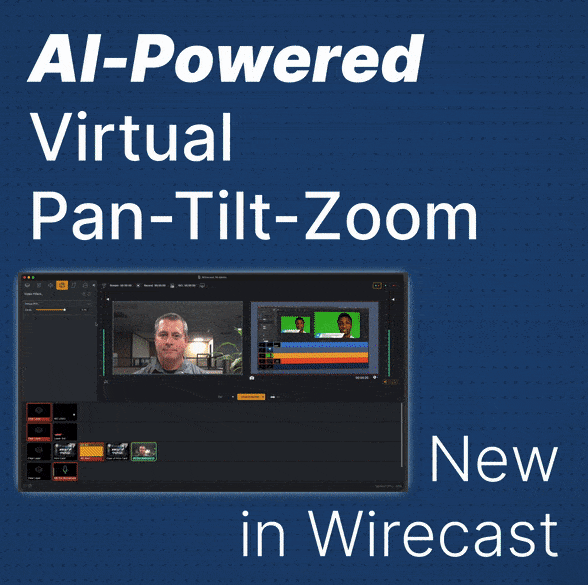 ai powered video placeholder wirecast 16