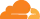 cloudflare logo orange cloud icon