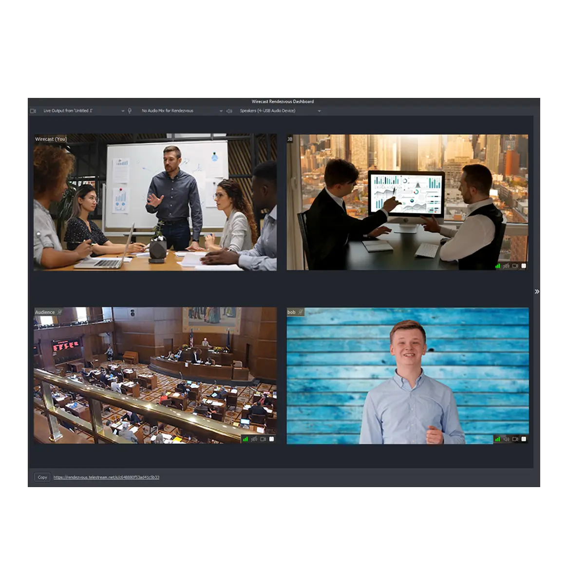 Capture Civic Chambers Cameras and Presentations