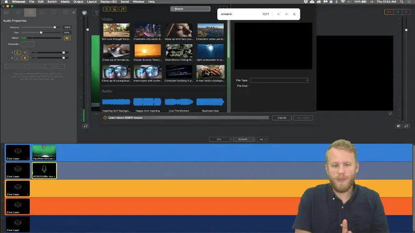 Wirecast Webinars and podcast creators