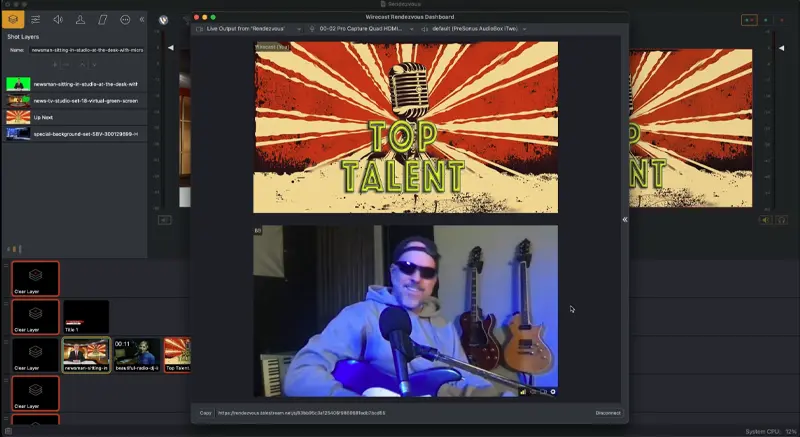 Wirecast remote guests screen sharing feature