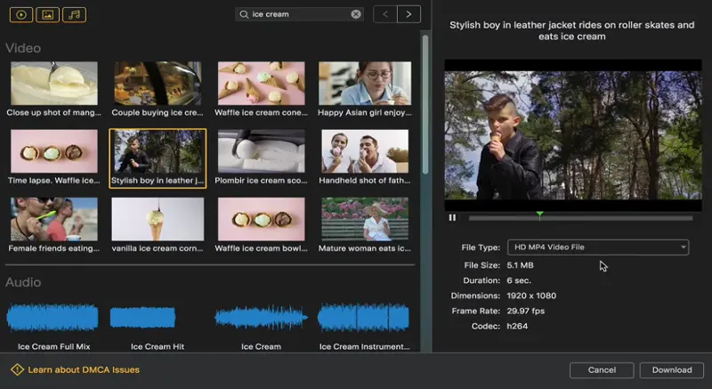 Royalty Free Video Assets stock media for wirecast